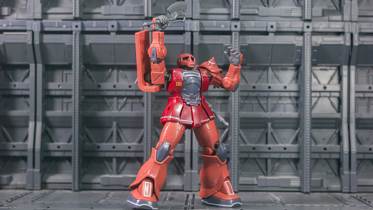 万代hg Gto 013 Ms 05s 夏亚专用指挥官用型扎古i 原创作品 站酷 Zcool