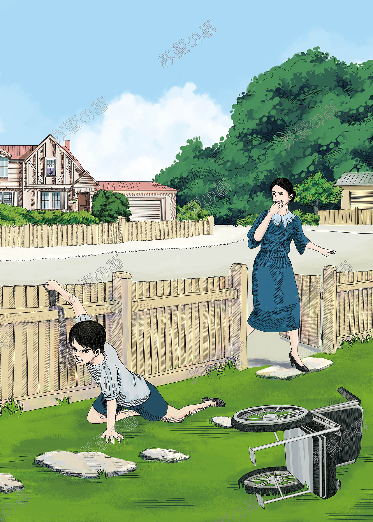 故事插图（图ZMTMzNjUzMzAw） - 儿童插画 - 站酷设计师陌町原创素材 - 站酷ZCOOL
