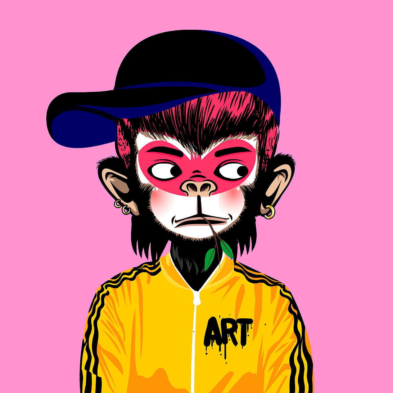 野猴子nft头像|插画|新锐潮流插画|野猴子nft - 原创作品 - 站酷