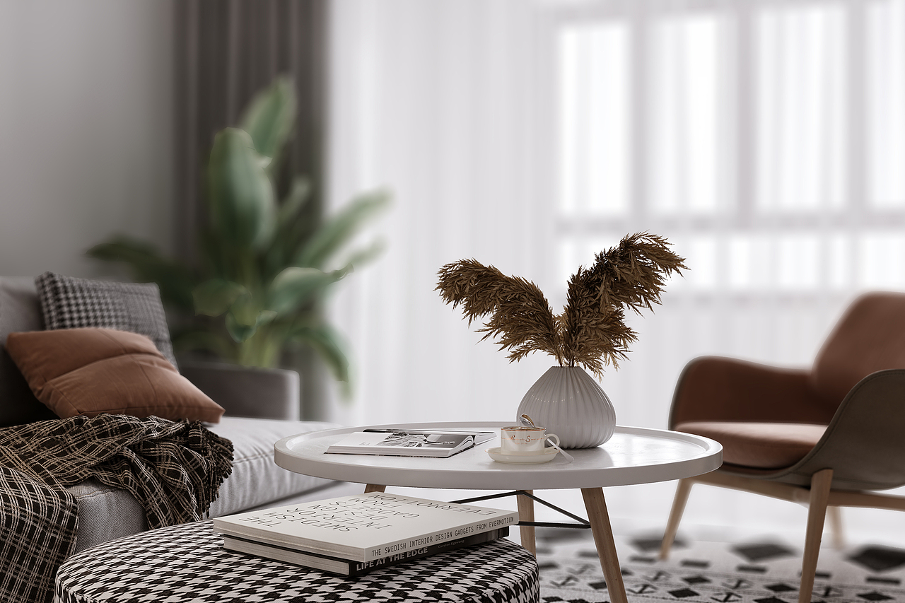 现代简约家装效果图作品（图ZMTY3NjczODky） - 家装设计 - 站酷设计师匠心HUI原创素材 - 站酷ZCOOL