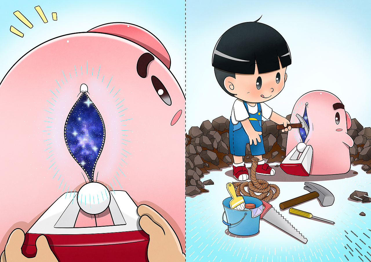 2017年的儿童绘本项目（图ZMTgyMzAwMTcy） - 绘本 - 站酷设计师大坤x原创素材 - 站酷ZCOOL