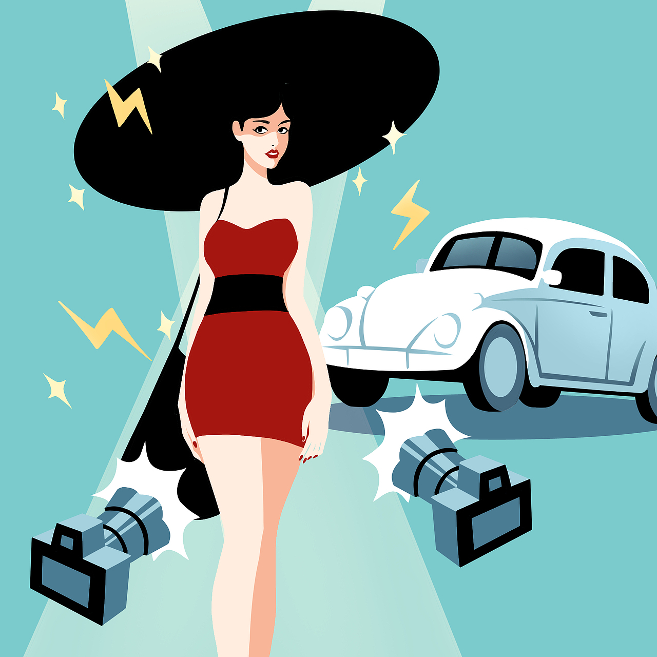 廣告插畫（圖ZMTk0NDM1NDAw） - 商業(yè)插畫 - 站酷設計師Molimogu原創(chuàng)素材 - 站酷ZCOOL