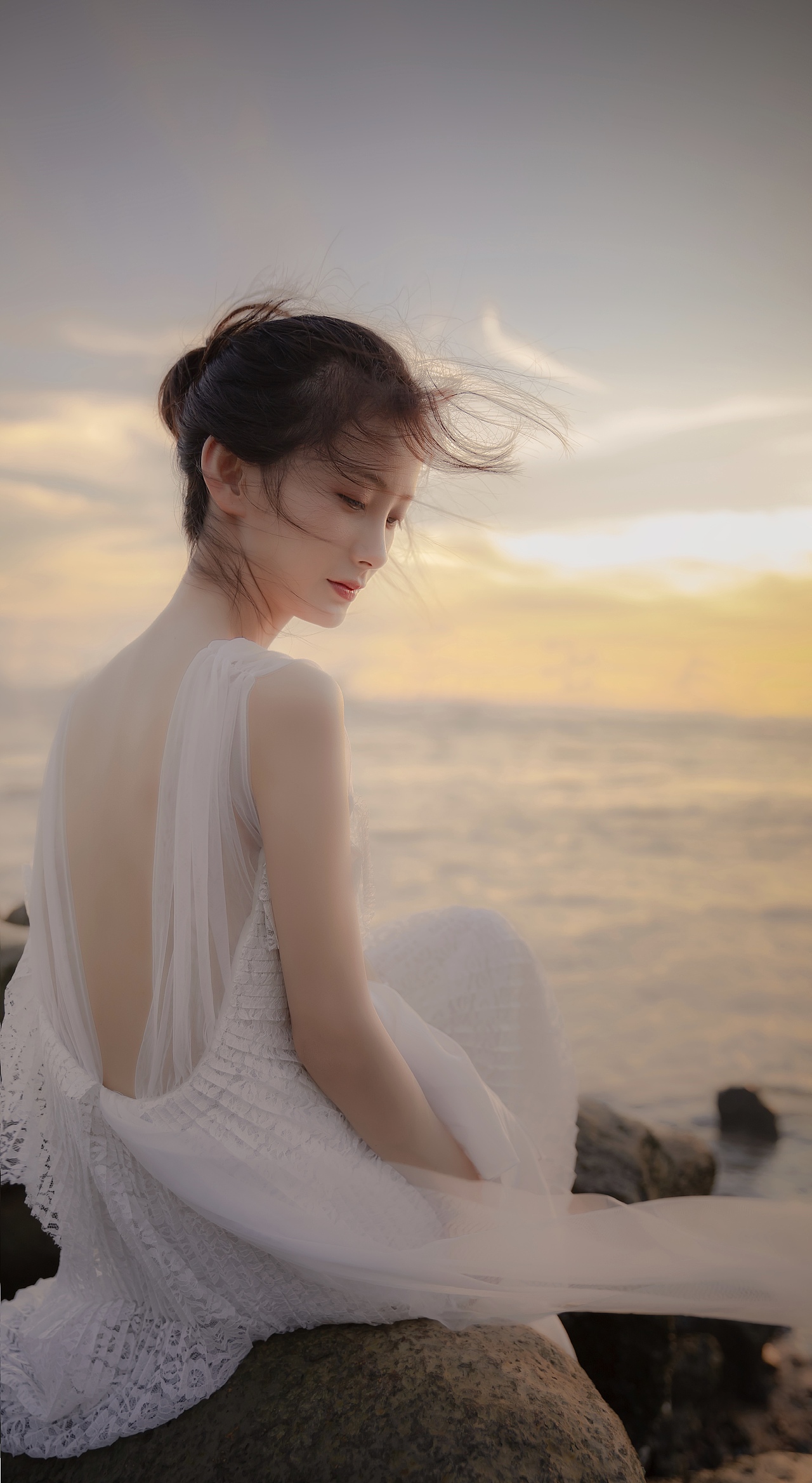 海边栖息的美人鱼（图ZMjE4Njg5NDc2） - 人像摄影 - 站酷设计师奕小筱原创素材 - 站酷ZCOOL