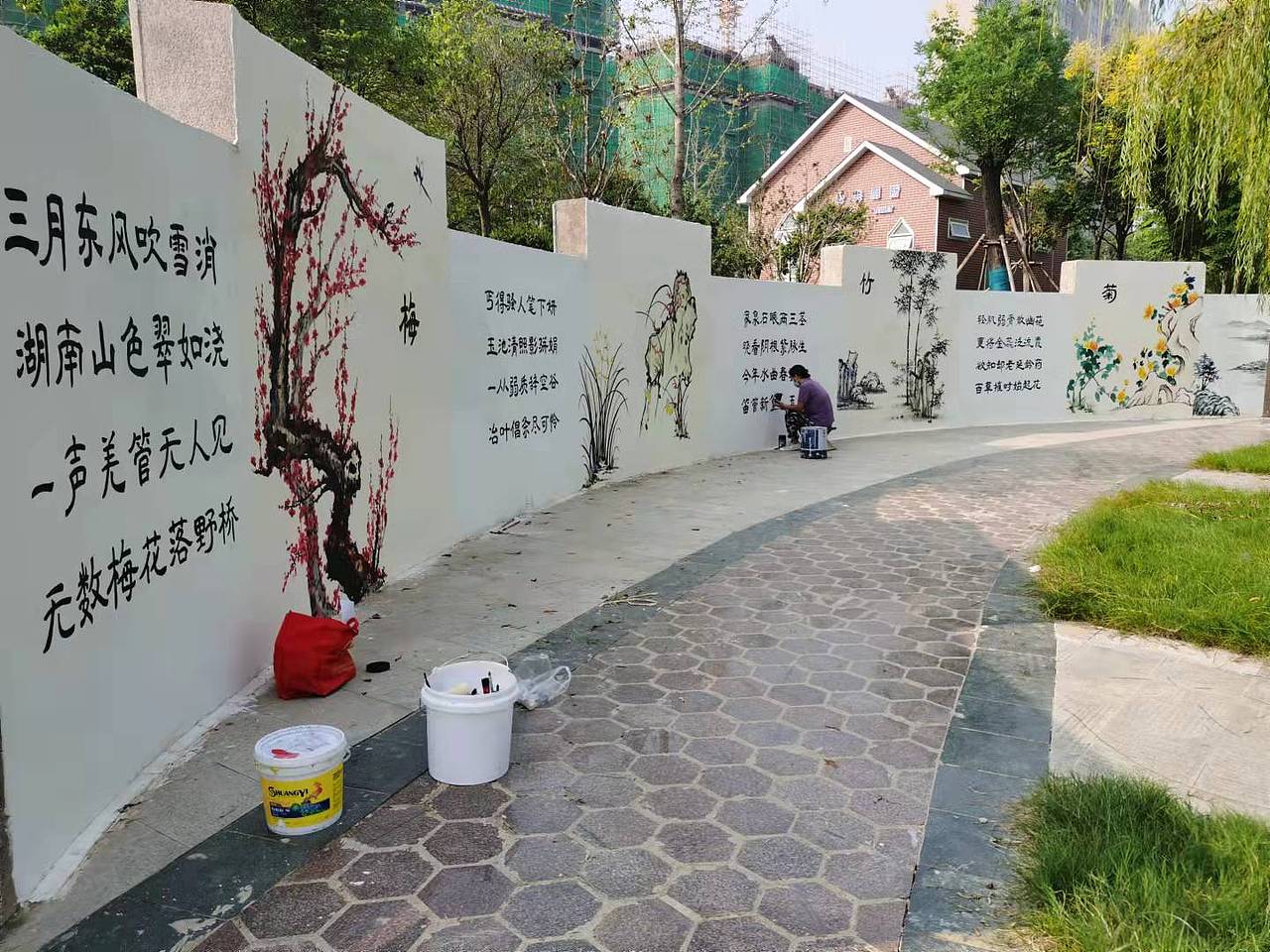 创建文明城市宣传壁画（图ZMjczODY4ODUy） - 绘画 - 站酷设计师liujiandong原创素材 - 站酷ZCOOL