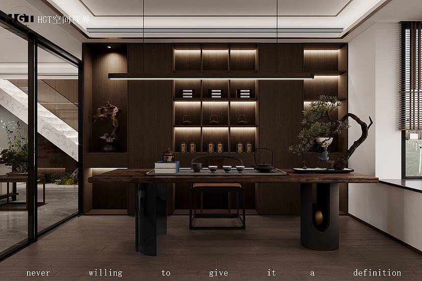 客户喜欢的新中式效果图❤四个空间1600