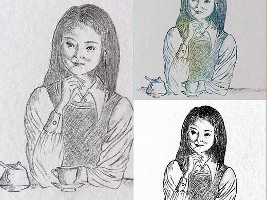 人物素描头像