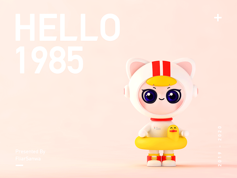 Hello1985（图ZMTkzNDAxNDY0） - 人物/生物 - 站酷设计师FlairSanwa原创素材 - 站酷ZCOOL