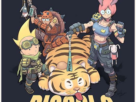 PICCOLO祝各位虎年：铜筋铁骨，降龙伏虎！