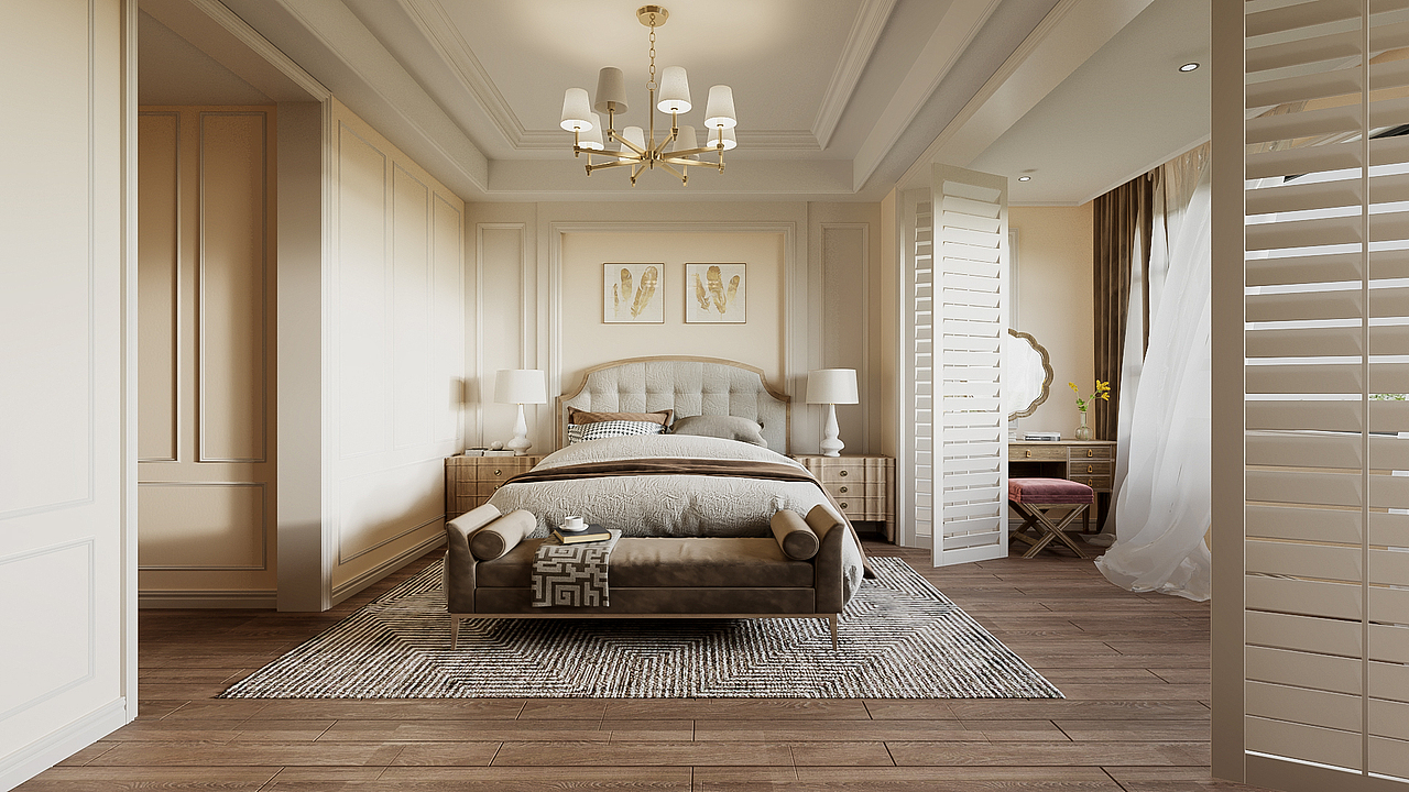 日式原木风 极简