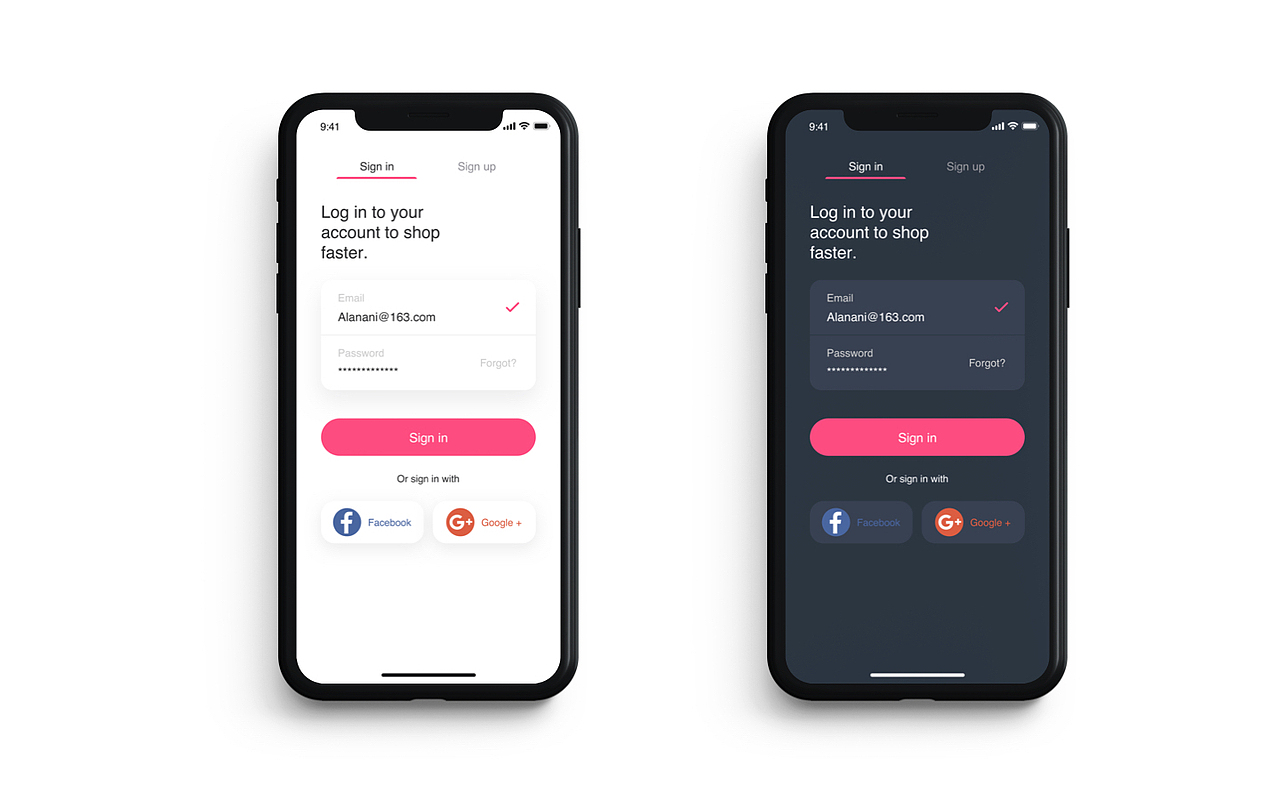 移動端登錄樣式分享-3期（圖ZMTkwNDQ0MTg4） - APP界面 - 站酷設(shè)計師阿東Alan原創(chuàng)素材 - 站酷ZCOOL