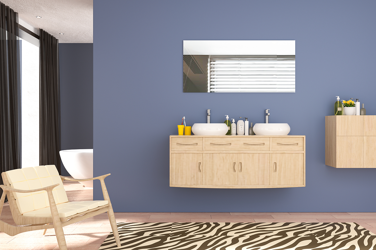 c4d 场景图三维渲染 全身镜