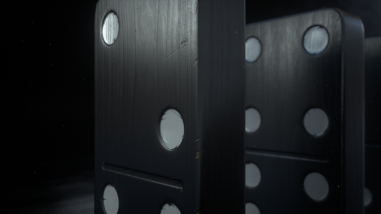 DOMINO-多米诺.C4D.OCTANE（图ZMTQ3ODk0NDQ4） - 动画/影视 - 站酷设计师KEVIN_J111原创素材 - 站酷ZCOOL