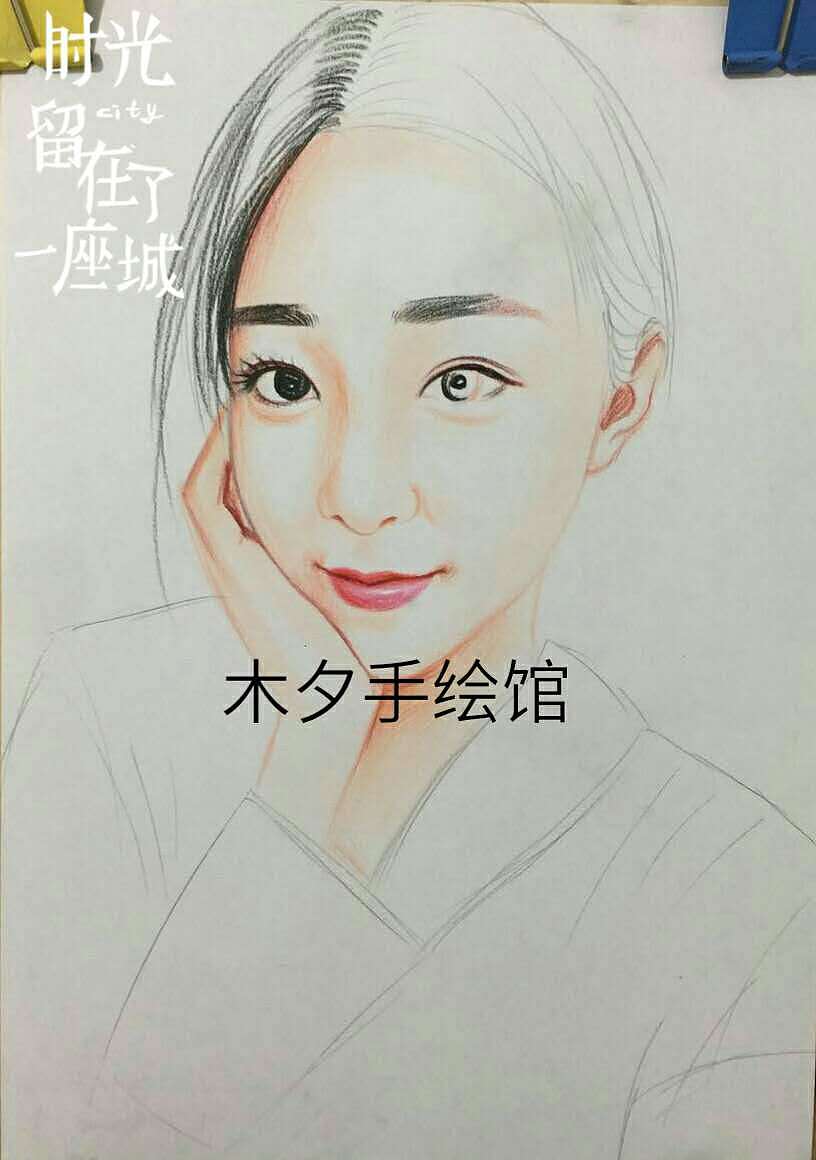 彩铅头像（图ZOTI1OTI1NDA=） - 绘画 - 站酷设计师宅子原创素材 - 站酷ZCOOL