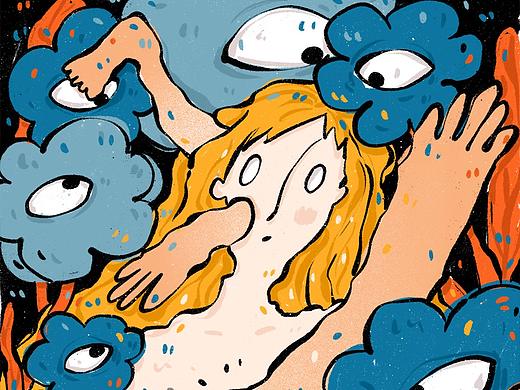 C’est la vie2装饰画（个人主页-ZNDk4NDkyMDA=） - 绘本 - 站酷设计师小象花原创素材 - 站酷ZCOOL