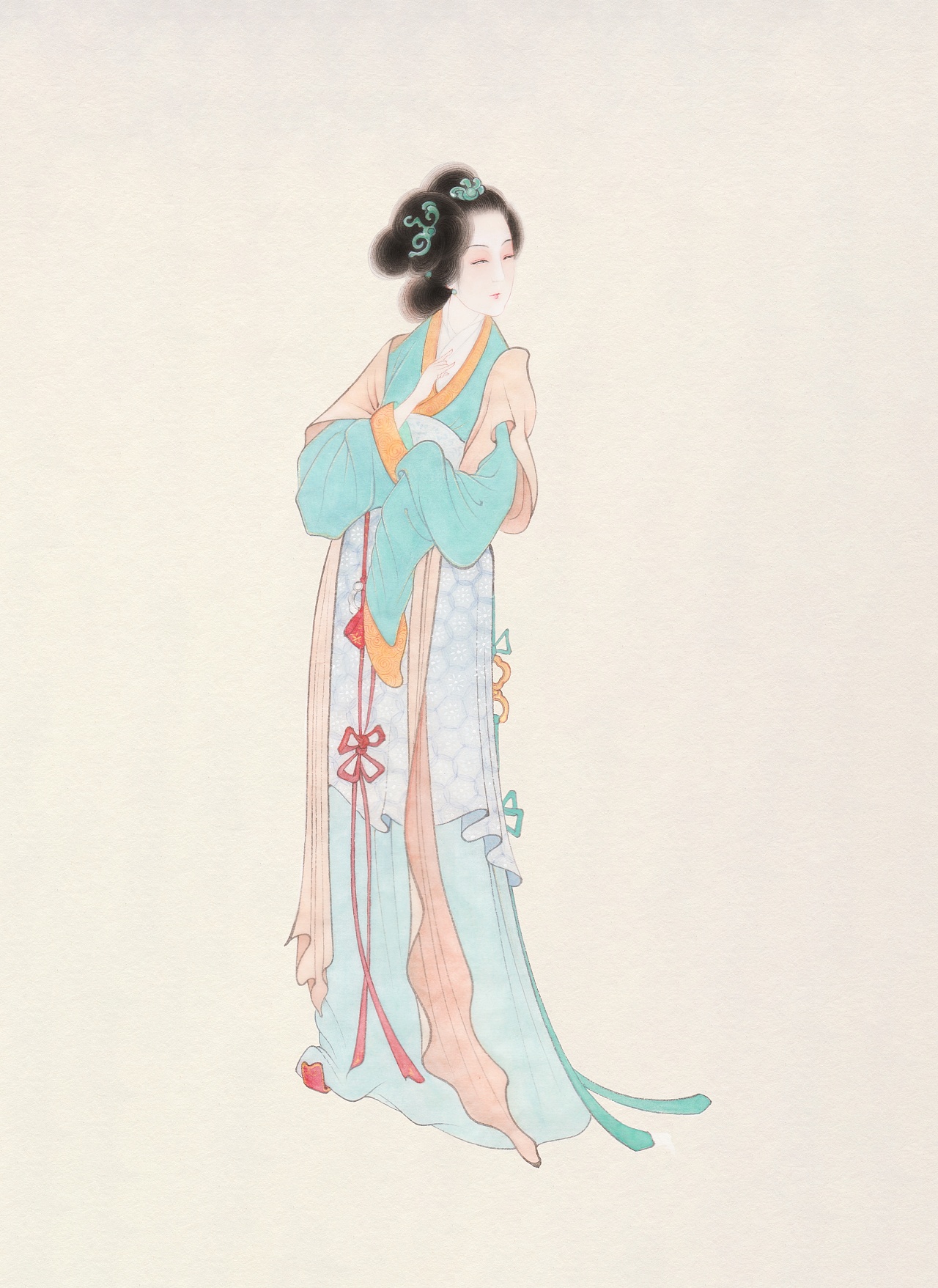 古典工笔仕女画