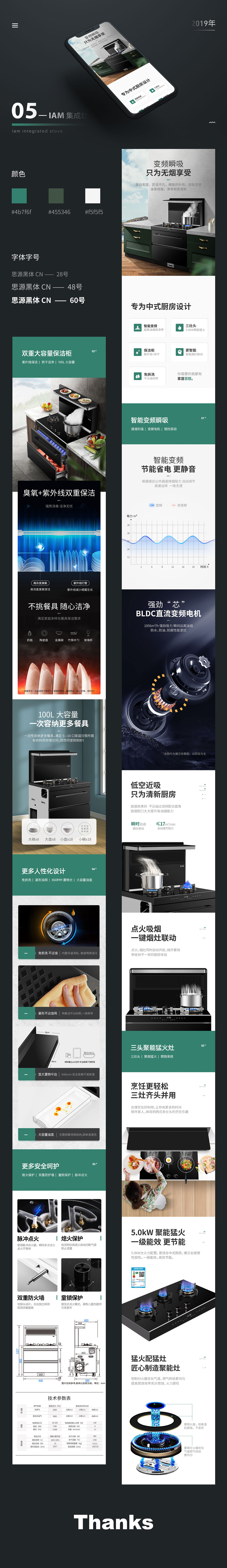 2019年IAM集成灶详情页*7合集（图ZMjgzMDc1MzEy） - 电商 - 站酷设计师随风carb原创素材 - 站酷ZCOOL