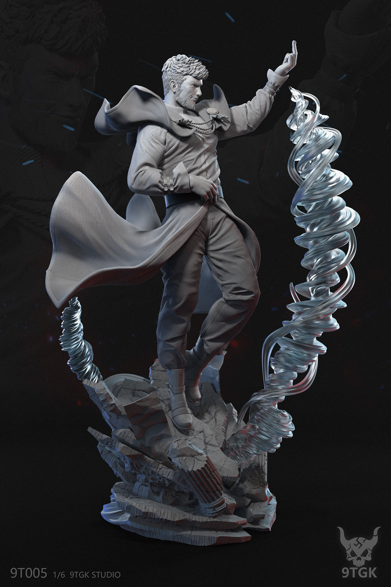 kof 拳皇96 boss 高尼茨 暴风|手工艺|手办/模玩|伊般冷 - 原创作品 -