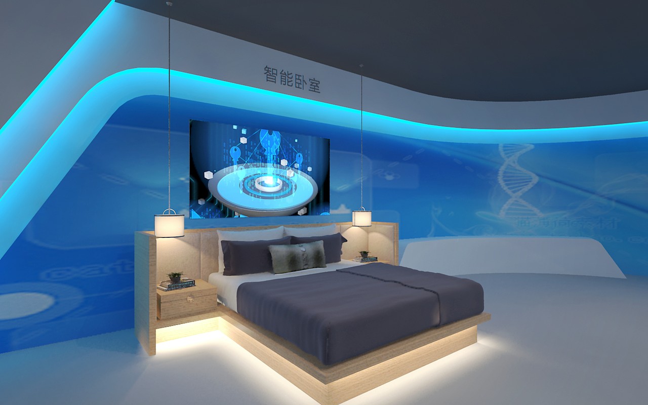 一层智能家居安防展厅