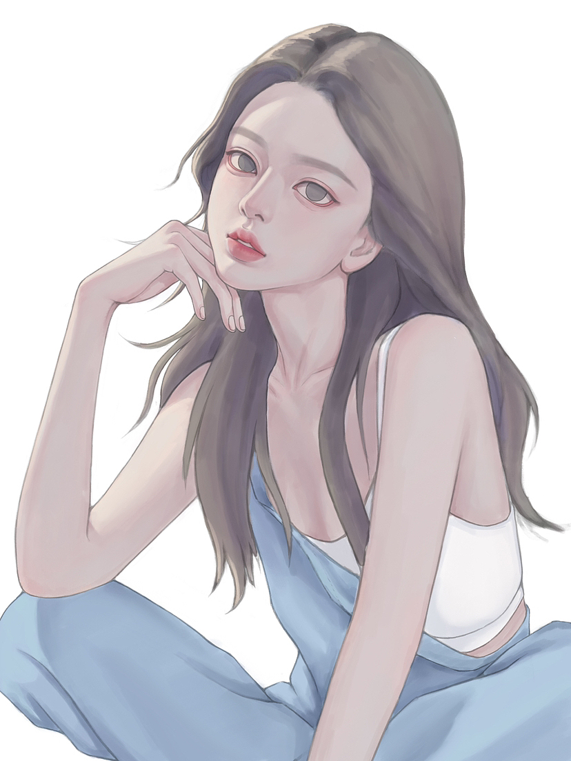 半厚涂半身人像步骤