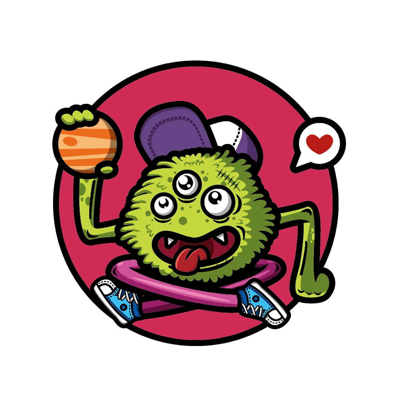 monster 插画练习