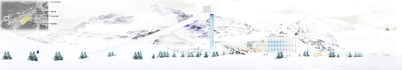 LIT IT SNOW 滑雪酒店（图ZNTcwMzYyNTI=） - 建筑设计 - 站酷设计师好看的树原创素材 - 站酷ZCOOL