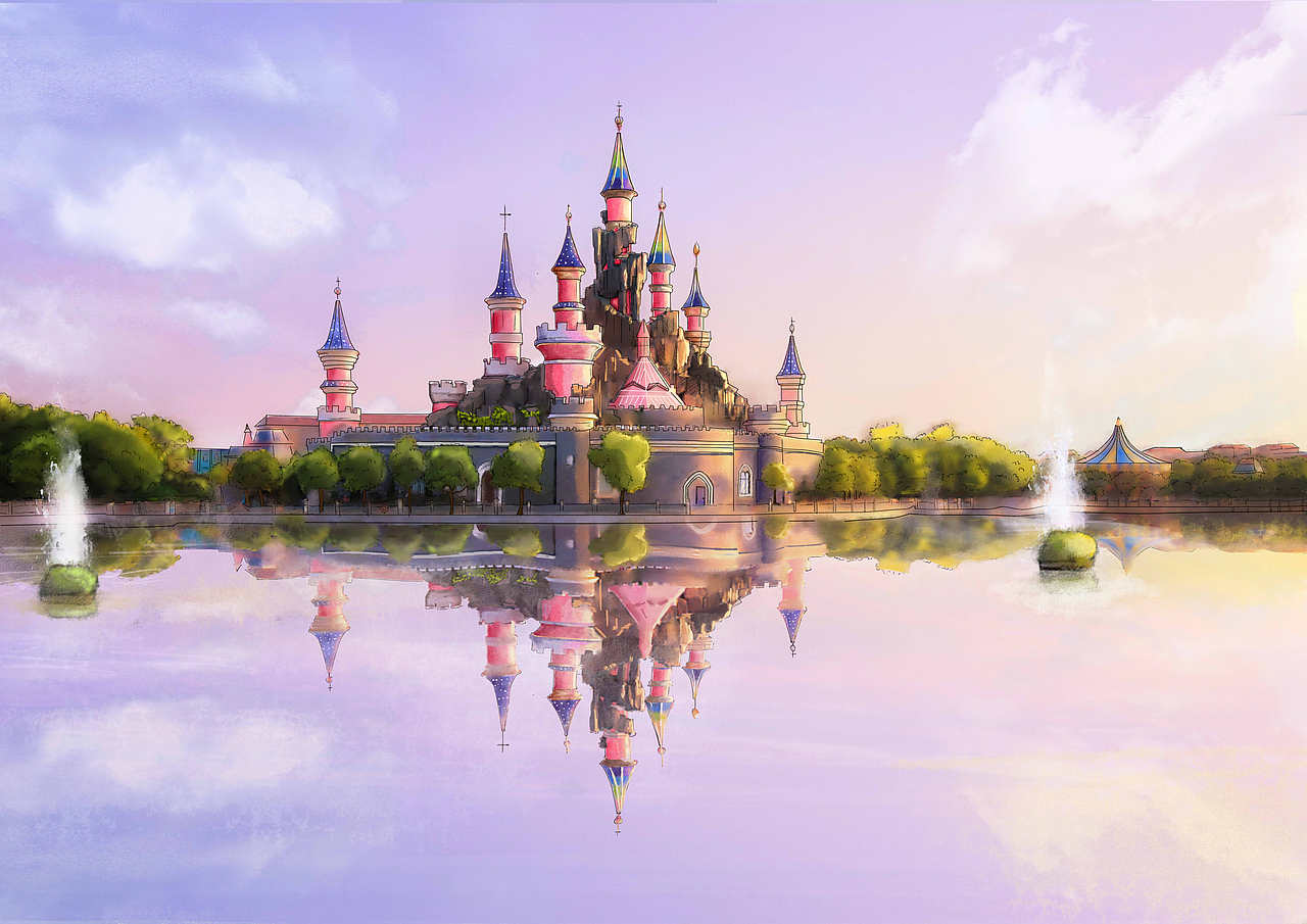 送你一座五彩斑斓的城堡