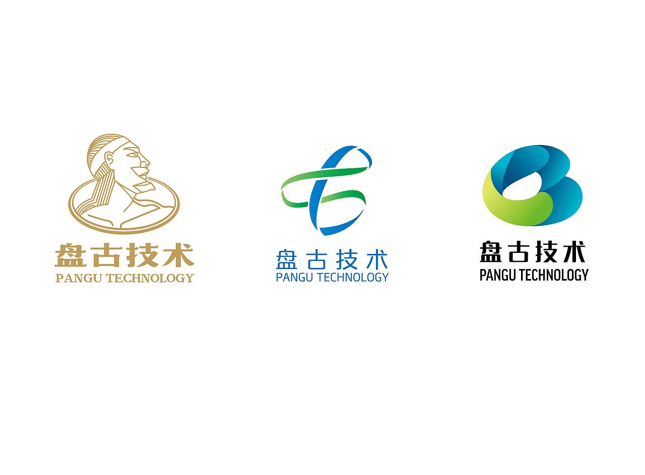 盘古信息技术logo设计