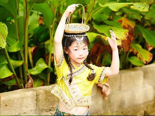 傣族小姑娘写真