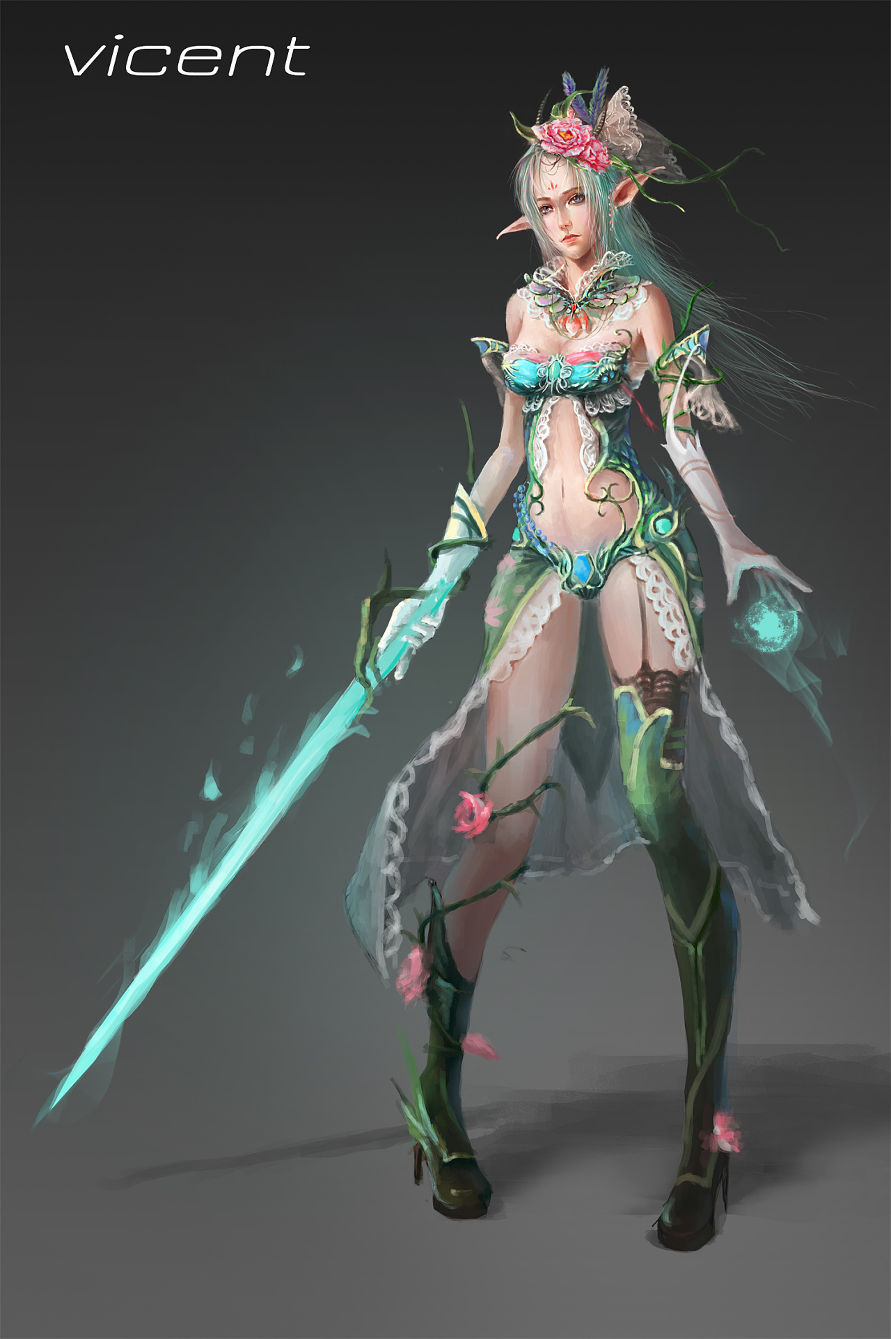 女精灵概念设计