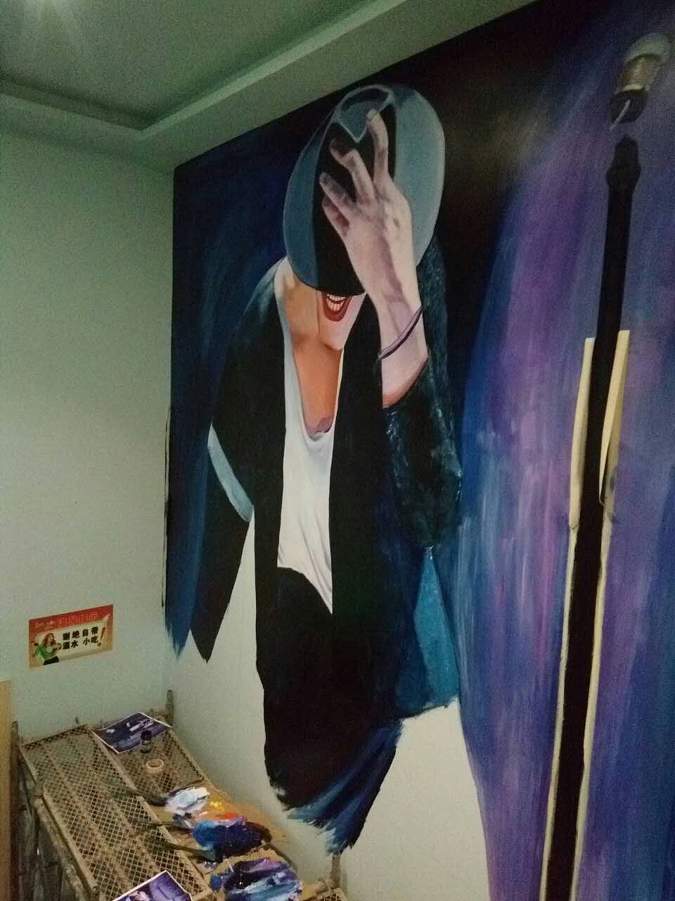 酒店墙绘，ktv墙绘，酒吧墙绘，街头墙绘，创意涂鸦