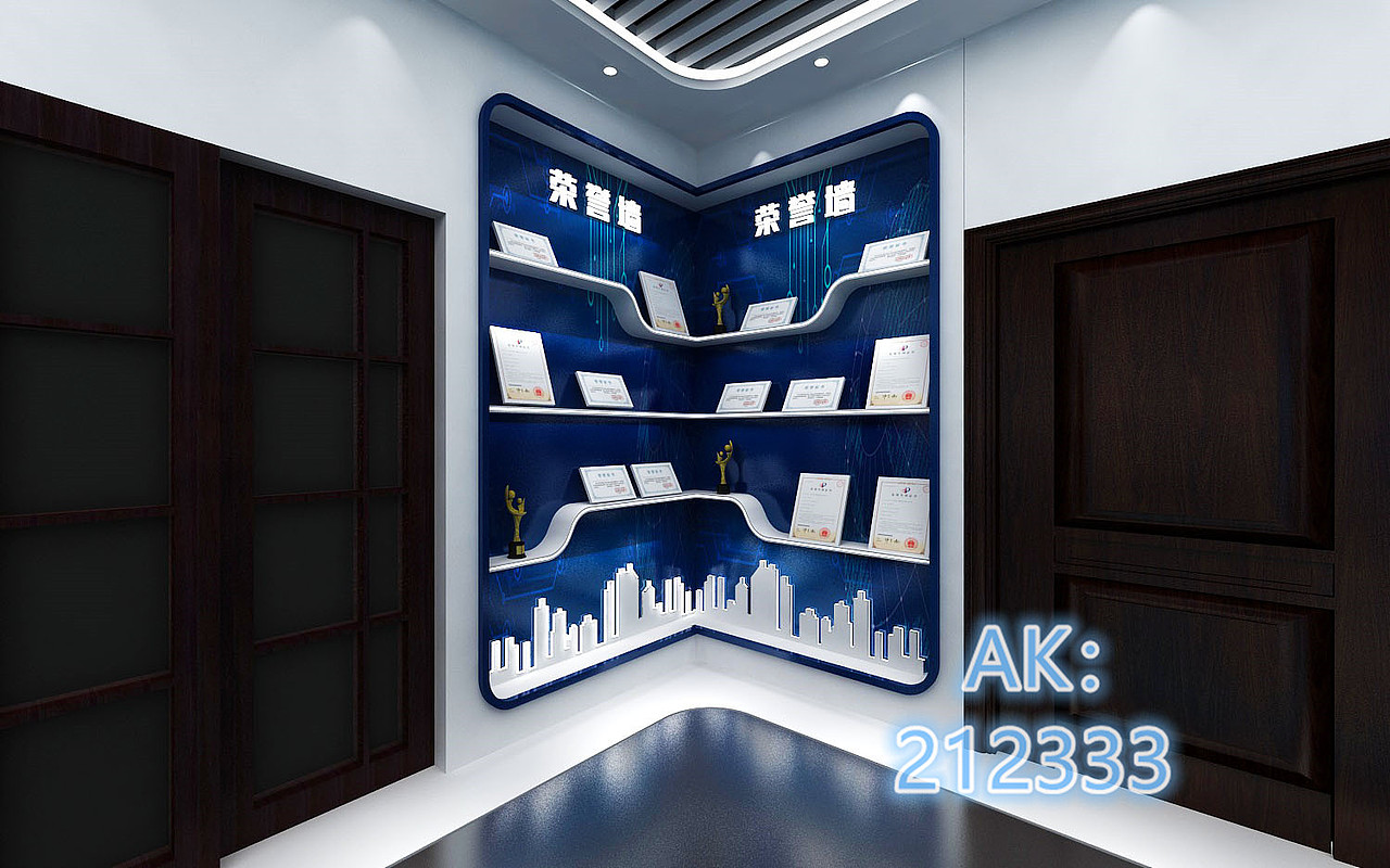 空军展厅3D设计效果图（图ZMjc2MDQzODc2） - 建筑/空间 - 站酷设计师AK212原创素材 - 站酷ZCOOL