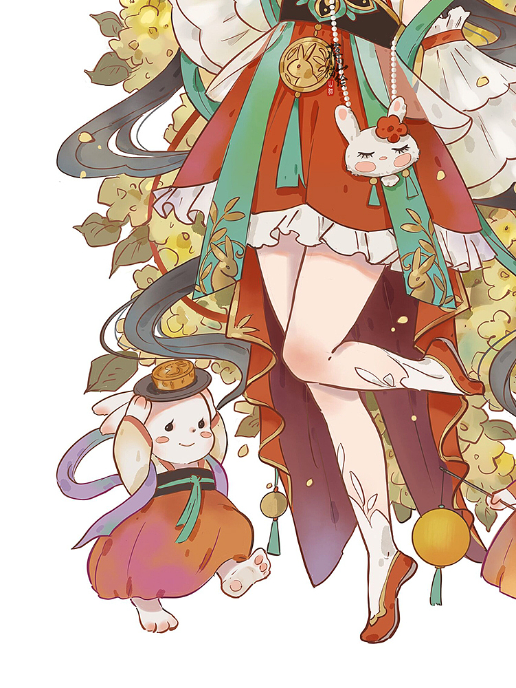 中秋（图ZMzE0Mzc4NTQ0） - 创作习作 - 站酷设计师蒋山猫原创素材 - 站酷ZCOOL