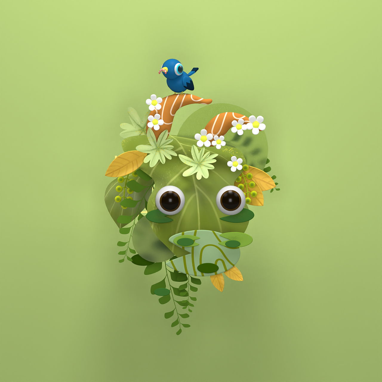 zodiac animal - ox 2021|三维|人物/生物|alex880905 - 原创作品