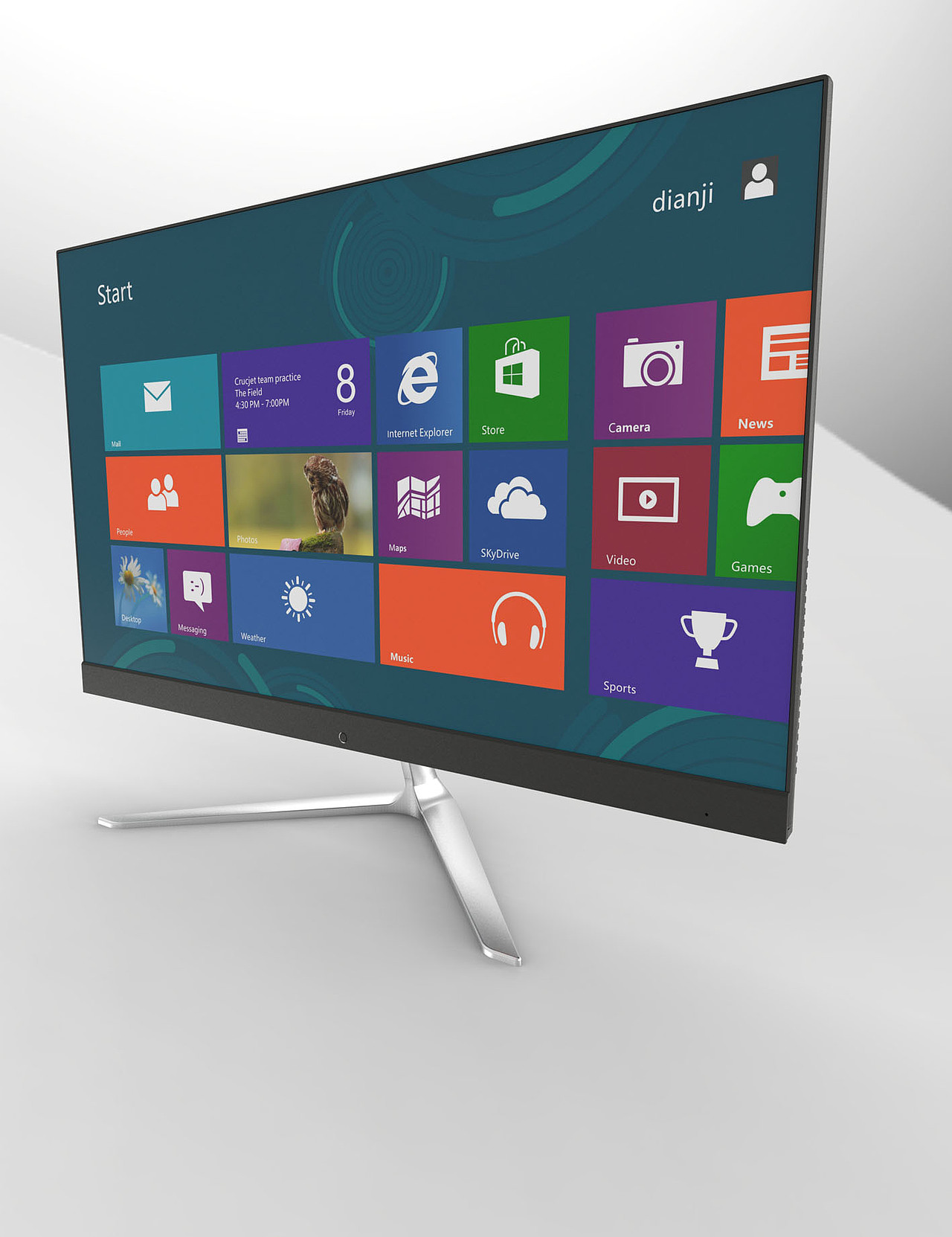 一体机渲图（图ZMTA3OTI1MDE2） - 电子产品 - 站酷设计师王面包原创素材 - 站酷ZCOOL