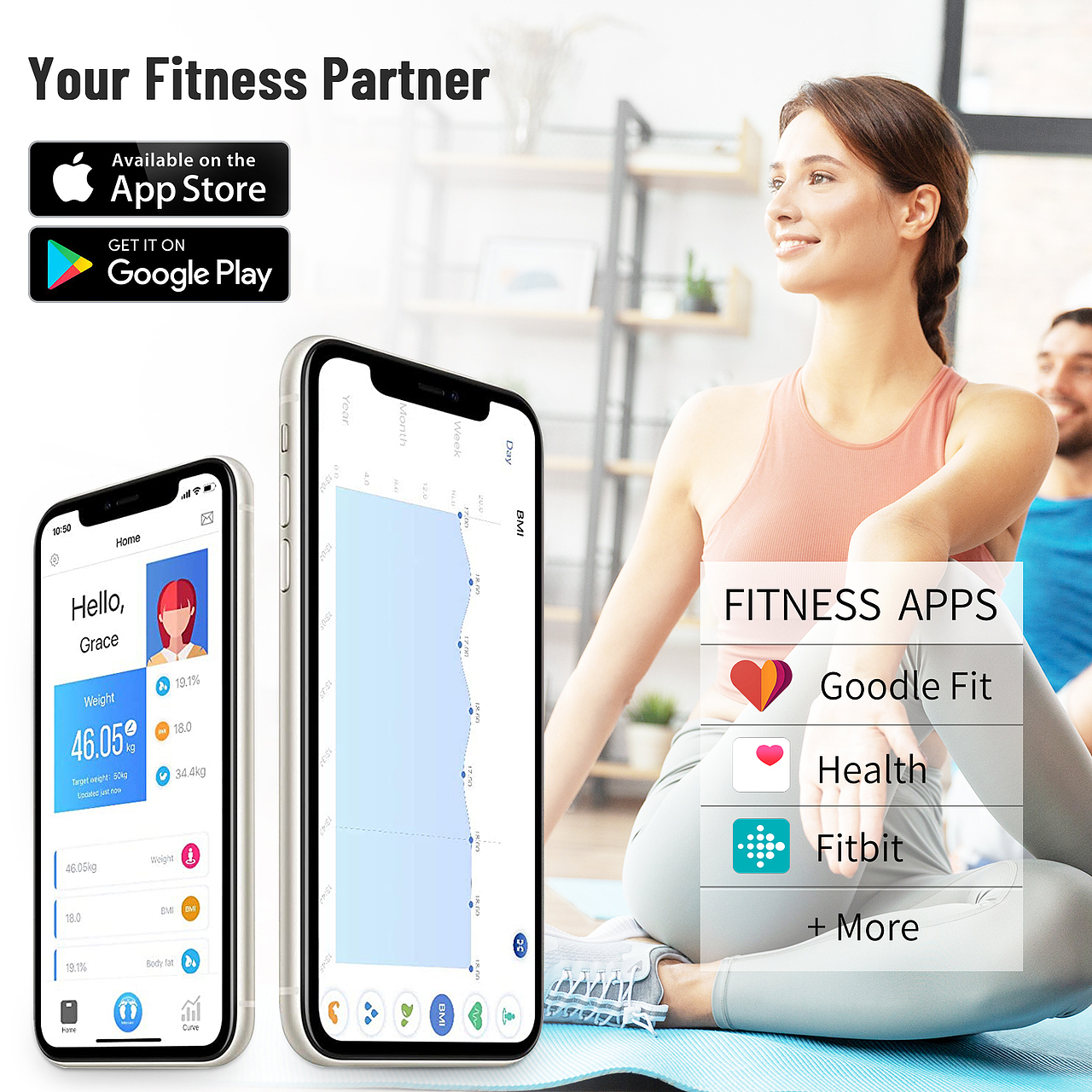 亚马逊-蓝牙脂肪秤