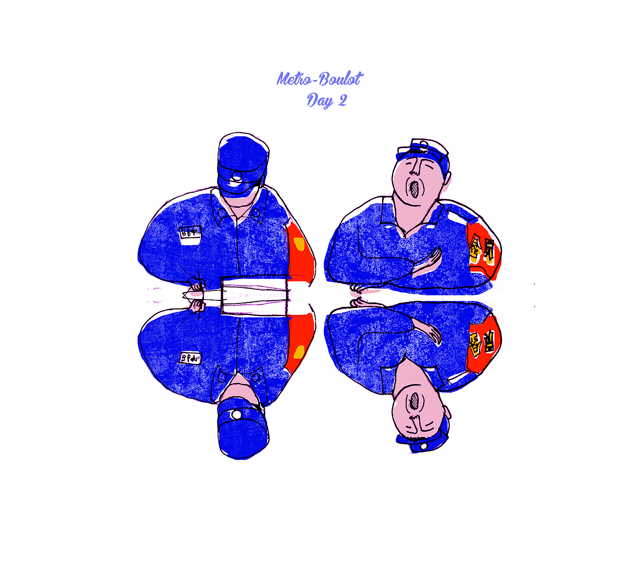 metro- boulot day 1-day7待续（图ZOTgxNjcxNDA=） - 概念设定 - 站酷设计师unpetitpeu原创素材 - 站酷ZCOOL