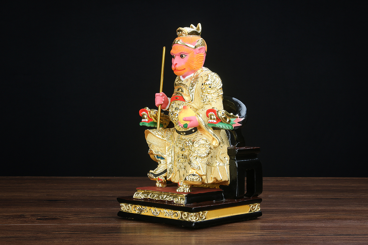 齐天大圣 孙悟空 神像拍摄 佛教供具用品摄影 工艺品