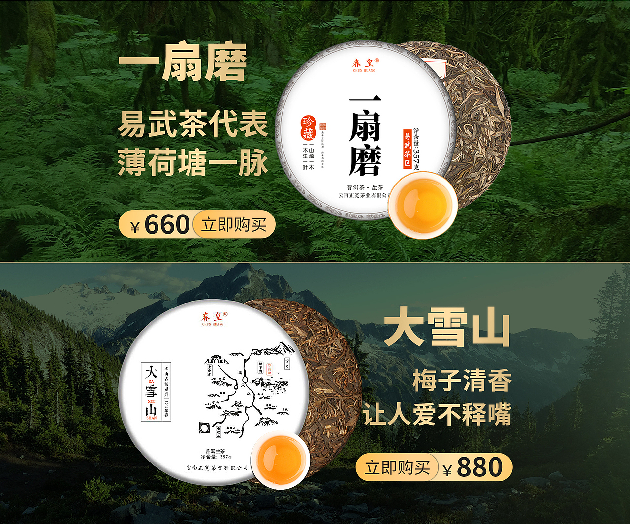 茶叶店铺首页