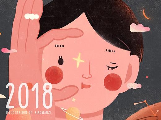 筱丸子之2018插画总结