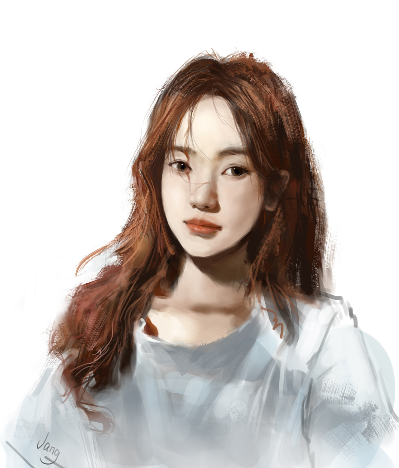 照片写生板绘作品