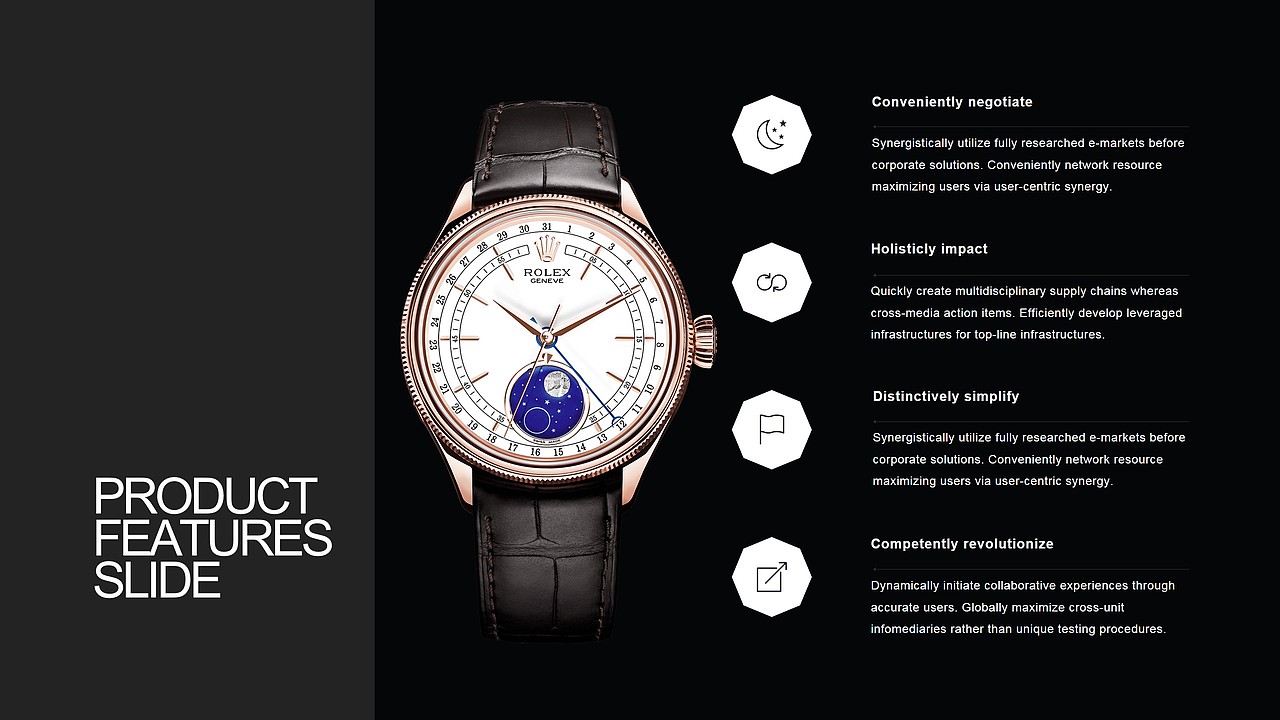 高端Rolex劳力士手表腕表宣传推广PPT模板（图ZNzgxMDMzMzI=） - PPT/Keynote - 站酷设计师MASEFAT工作室原创素材 - 站酷ZCOOL