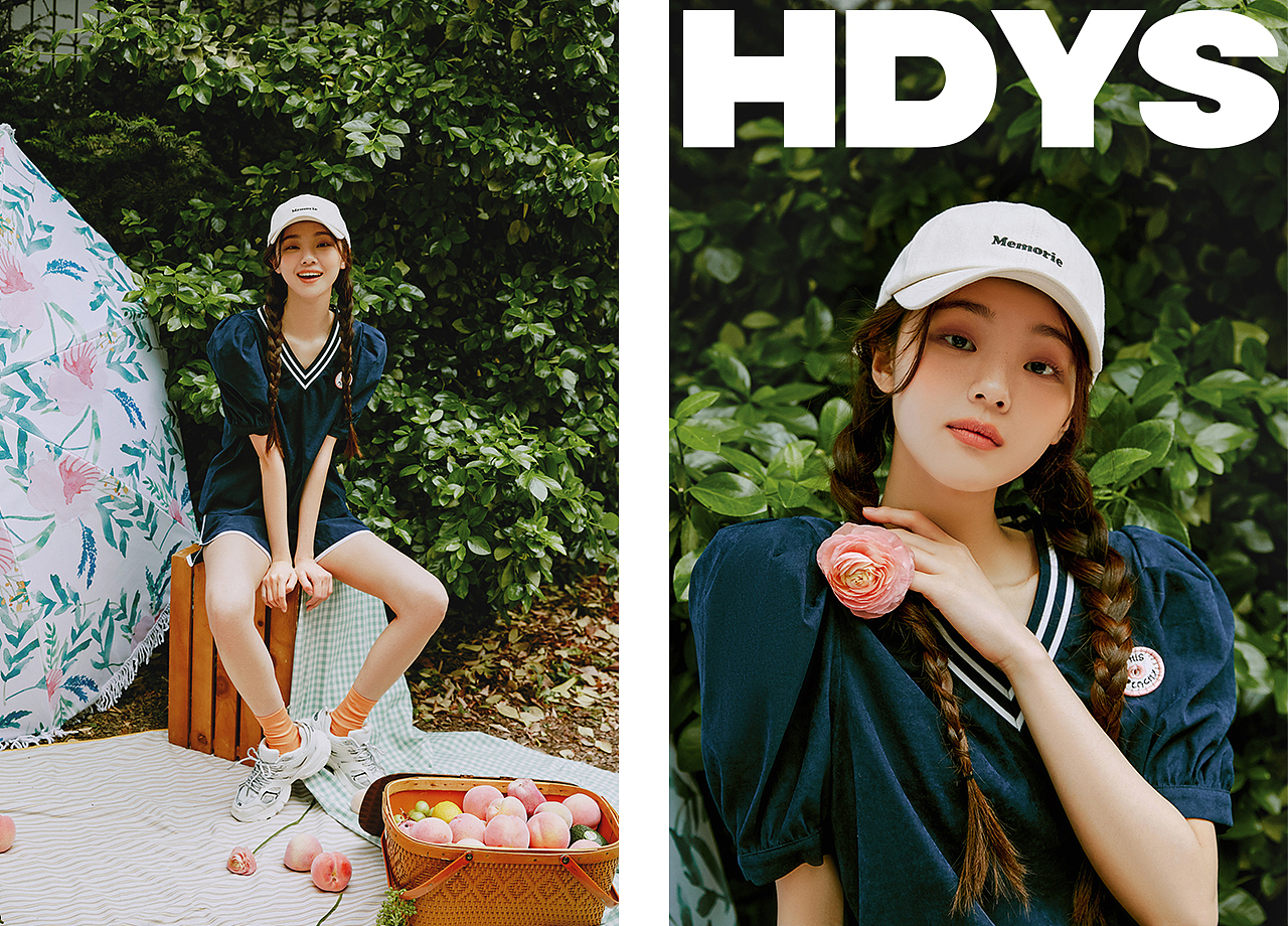 HDYS女装｜夏日桃气少女（图ZMjY3MzkyMDI0） - 时尚/艺术摄影 - 站酷设计师POP波点视觉摄影原创素材 - 站酷ZCOOL