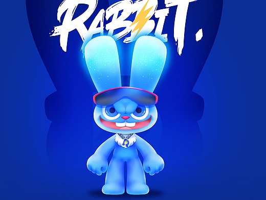 rokid2022ip形象设计 铜奖 闪电兔r