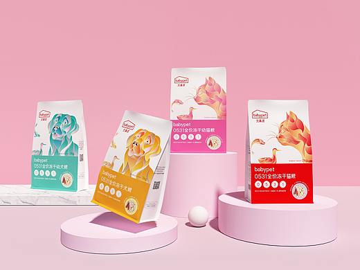 babypet北鼻派0531全价冻干包装设计