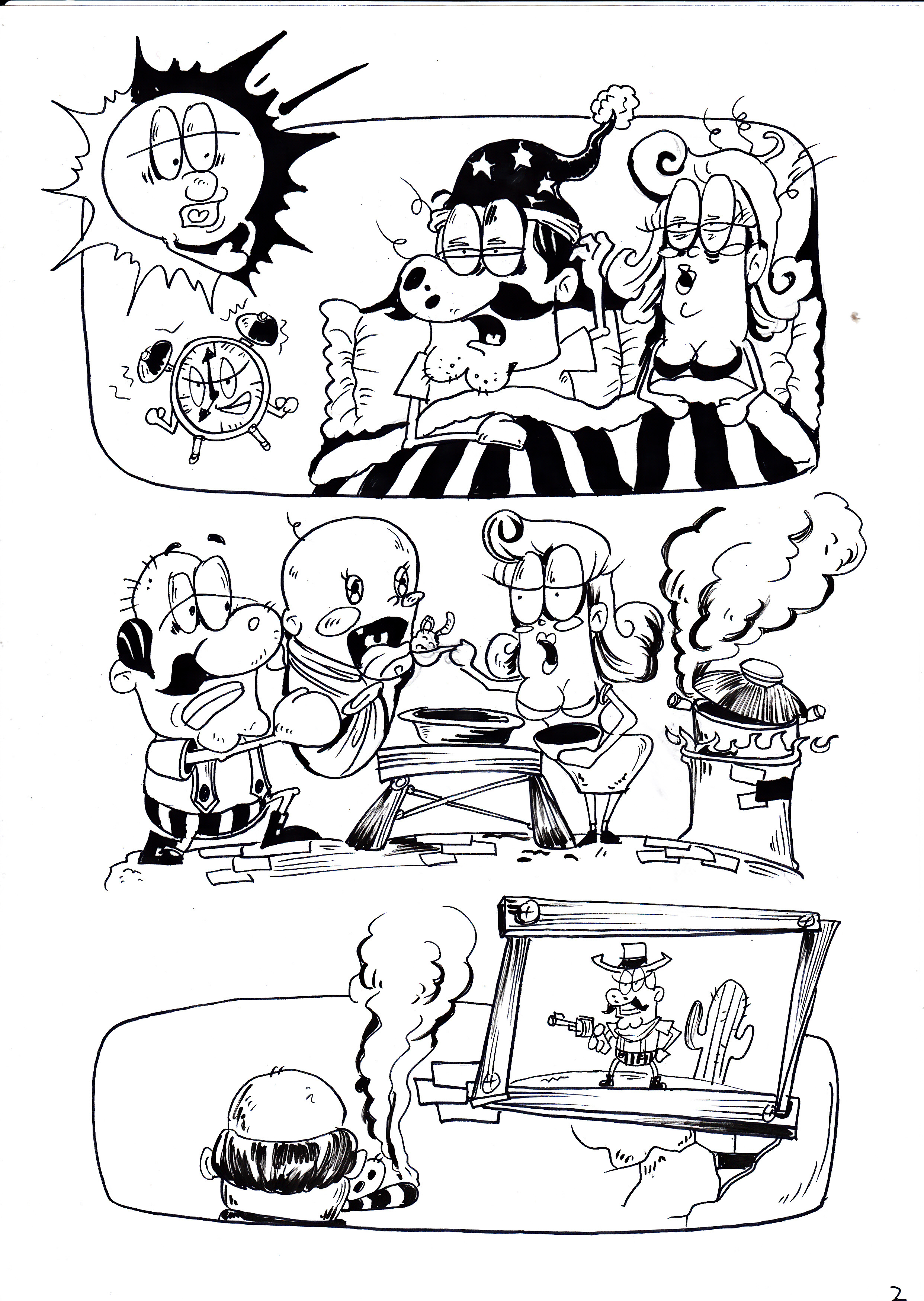 牛仔很忙|动漫|中/长篇漫画|毛八戒 - 原创作品 - 站酷 (zcool)