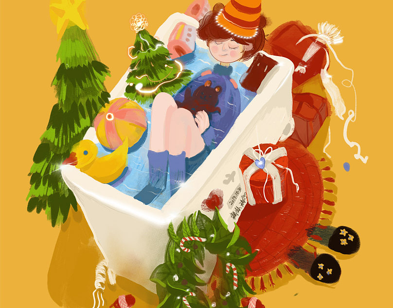Boiled frog in warm water(图ZMTgzODU4MzAw) - 新锐潮流插画 - 站酷设计师樂活人原创素材 - 站酷ZCOOL