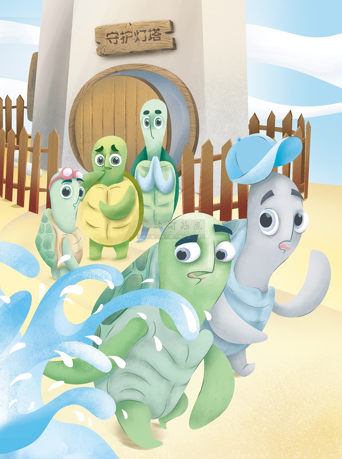 对外汉语分级阅读低幼读物外国绘本矢量无线插画（图ZMjE2Mzg3MzUy） - 绘本 - 站酷设计师汉图文化公司原创素材 - 站酷ZCOOL