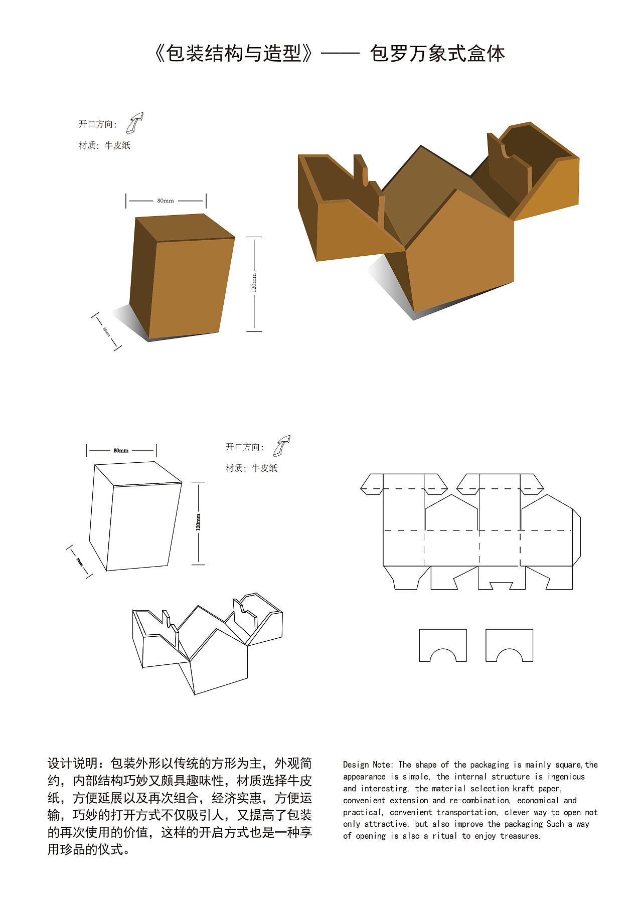 外包装盒效果图设计