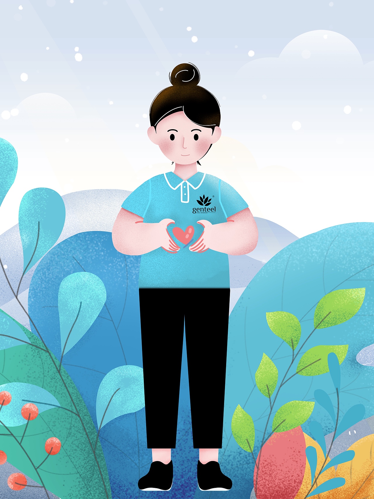 护理师人物形象ip设计（图ZMjQ5MzM1MjA0） - IP形象 - 站酷设计师李公子0930原创素材 - 站酷ZCOOL