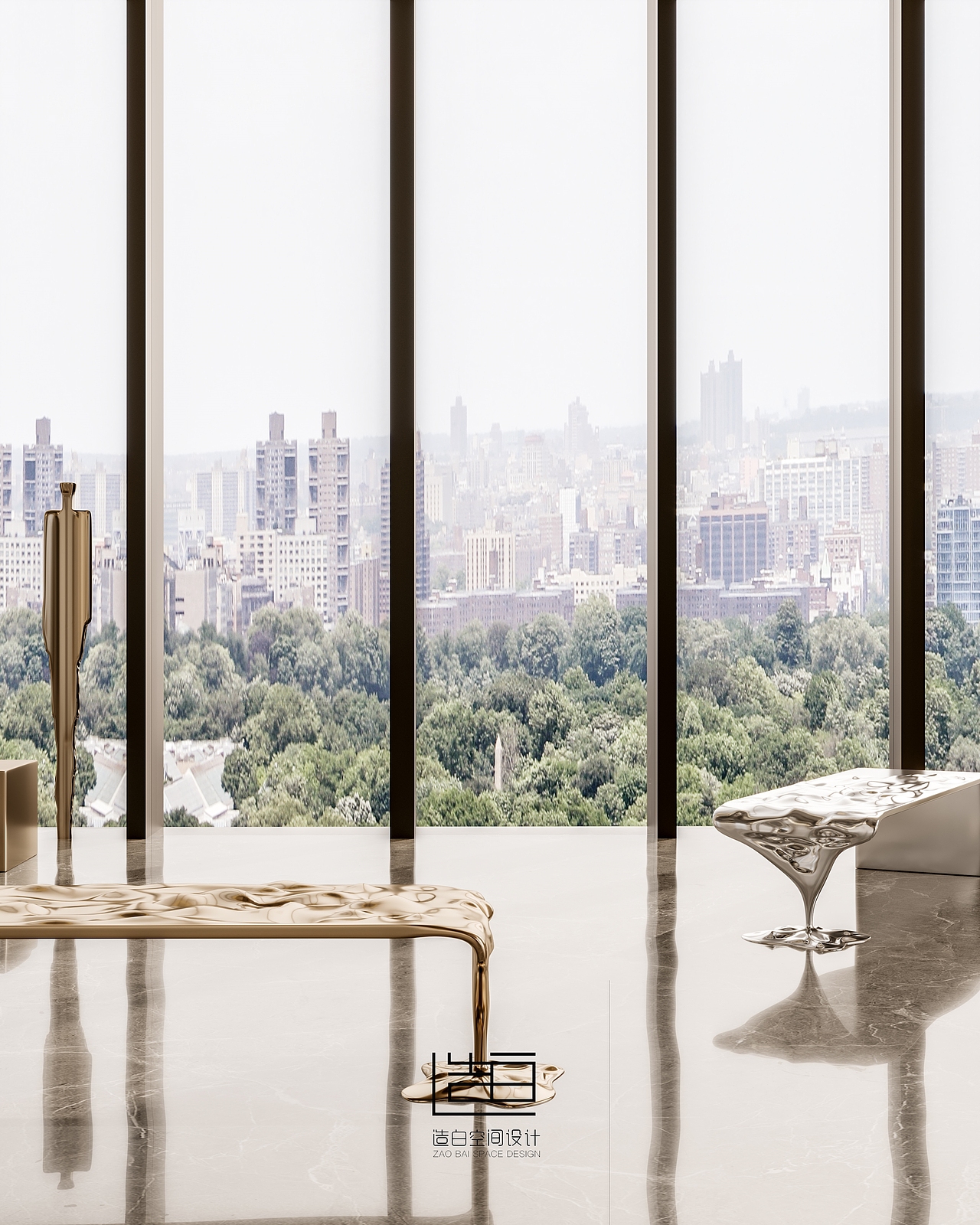 金该表现 | 招商办公设计表现